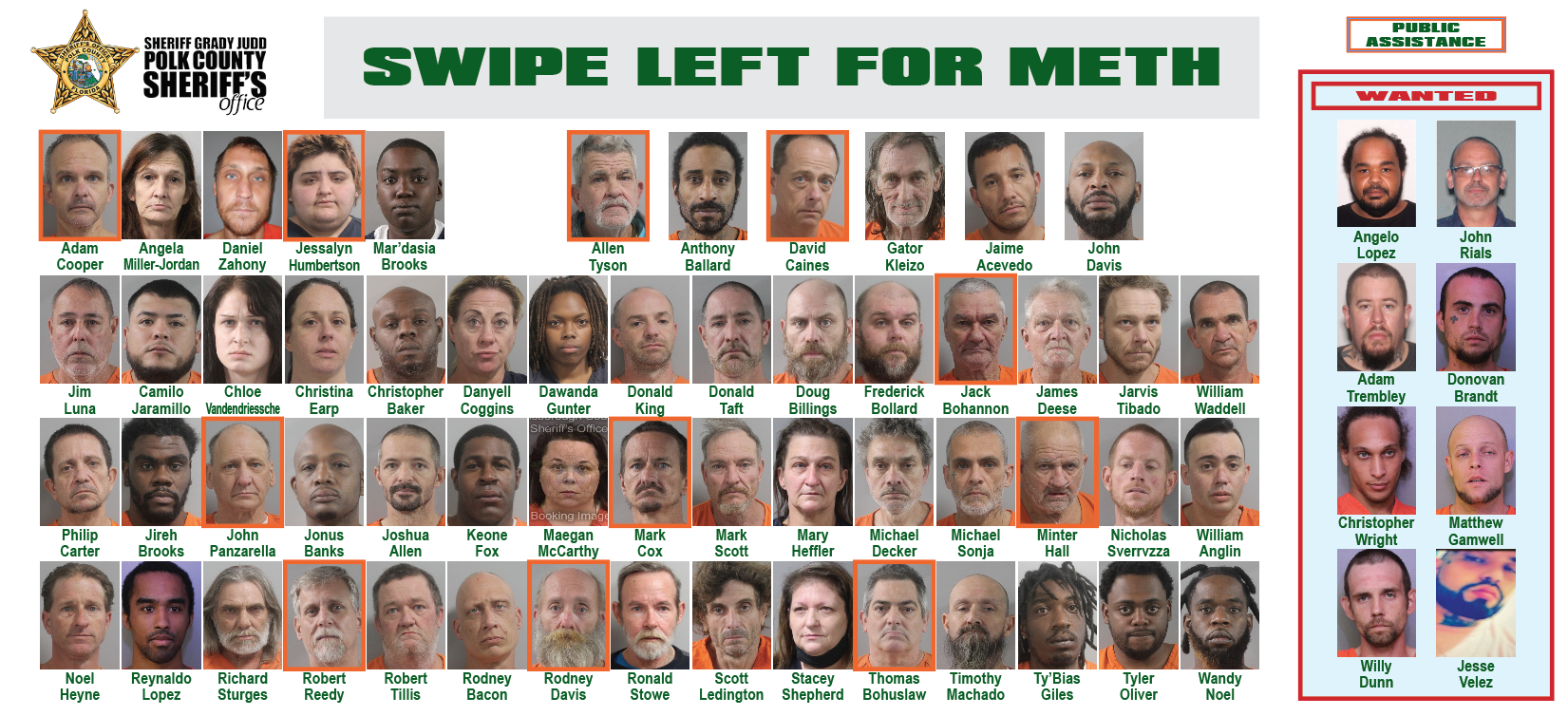 Swipe Left for Meth poster